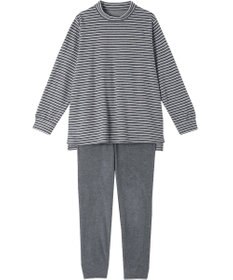 ワコール／睡眠科学 パジャマ 長袖 長ズボン ルームウェア 吸湿発熱性(本体) メンズパジャマあり(YGW464) 上下セット かぶりタイプ YDW463 睡眠科学／ワコール