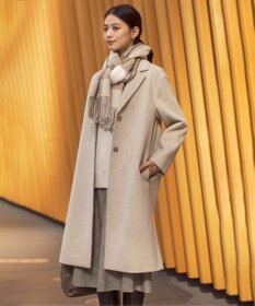 J.PRESS LADIES 【洗える】WOOL BLEND AIR ハイネック ニット