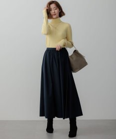 23区 【Oggi1月号/CLASSY.11月号掲載】ウーステッドウール リブタートルネック ニット