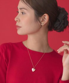 組曲 ハーフパールハート ネックレス