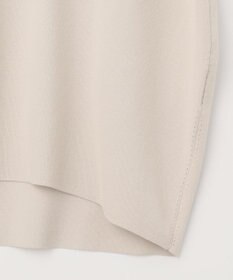 自由区 L 【洗える/セット可】レーヨンポリエステルスムース Vネックニット