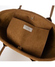 UNBILLION カシュカシュ cache cache / スエード調口元パイピングトート