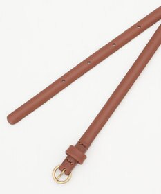 BEIGE， 【一部店舗限定】ATELIER AMBOISE / スムースレザーベルト
