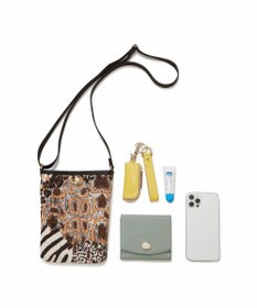 TOPKAPI 【TREASURE TOPKAPI】アニマルジャガード ミニポシェット ショルダーバッグ