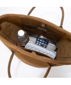 UNBILLION カシュカシュ cache cache / スエード調口元パイピングトート