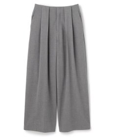 BEIGE， 【セットアップ対応・洗える・Precious 10月号掲載】ZEPHYR / ウールライクタックベルトワイドパンツ