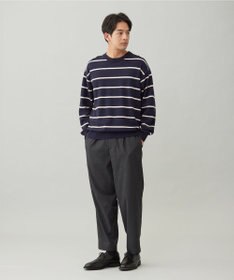 UNFILO MENS 【OCEANS 雑誌・web・YouTube 掲載】FLANNEL TOUCH 機能美パンツ ワイド