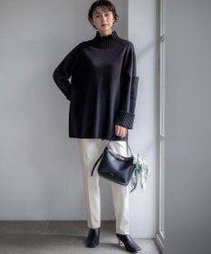 23区 L 【VERY掲載/撥水加工/洗える】TRストレッチギャバ テーパード パンツ