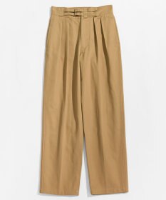 LENO DOUBLE BELTED GURKHA TROUSERS 《UNISEX》 ダブルベルトグルカパンツ