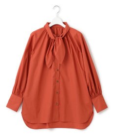 J.PRESS YORK STREET 【WOMEN】コットンボータイ ブラウス