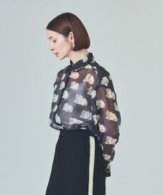GRACE CONTINENTAL シアーCatブラウス