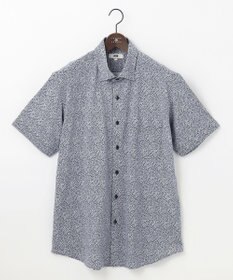 JOSEPH ABBOUD 【キングサイズ・イージーケア】 ジャージーペイズリープリントシャツ