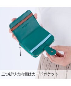 tsumori chisato CARRY スカラップししゅう 小銭入れ コインケース ミニ財布 猫モチーフ
