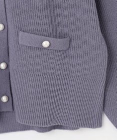 ANY 【手洗い可】パールカーディガン