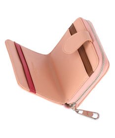 tsumori chisato CARRY スカラップししゅう 小銭入れ コインケース ミニ財布 猫モチーフ