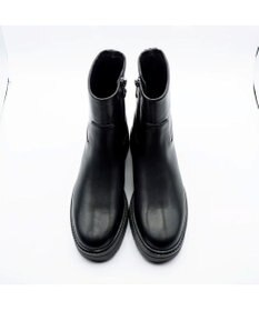 APOM ウォータープルーフサイドジップアンクルブーツ35