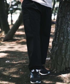 SHARE PARK MENS 【撥水・UVカット・ストレッチ・軽量 】ナイロンカーゴパンツ（Lサイズ）