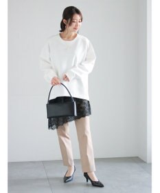 Te chichi バックジップダンボールプルオーバー