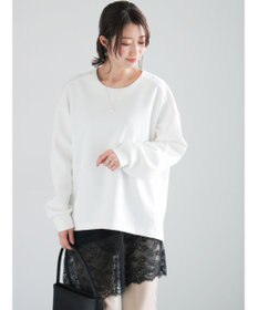 Te chichi バックジップダンボールプルオーバー