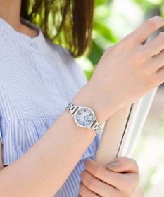 CITIZEN 【ソーラーテック電波時計】wicca ときめくダイヤ 日付あり バンド調整が簡単 5気圧防水