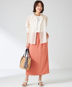 ANY SIS L 【撥水・接触冷感・UVカット】コンフォートイージー スカート