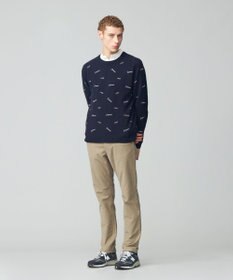 J.PRESS MEN エンブロイダリー クルーネックニット