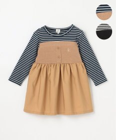 組曲 KIDS 【80-100㎝】ビスチェドッキング Tシャツ