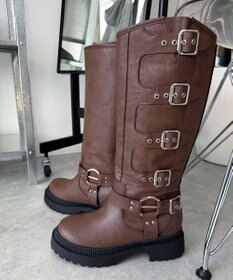 WEGO ハトメベルトロングブーツ