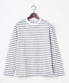 JOSEPH ABBOUD 【オーガニックコットン使用】インレーボーダー Tシャツ