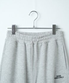 WEGO 裏起毛ロゴ刺繍スウェットパンツ