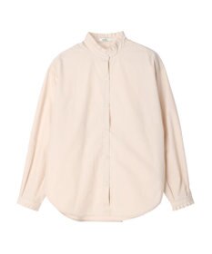 earth music&ecology Ｔ／Ｃ　スタンドフリルブラウス