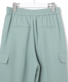 ICB FluidBackSatin ワイドストレートカーゴパンツ