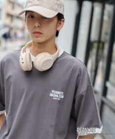 WEGO 【ユニセックス着用ITEM/MLサイズ展開】別注PEANUTSプリントT（SS）