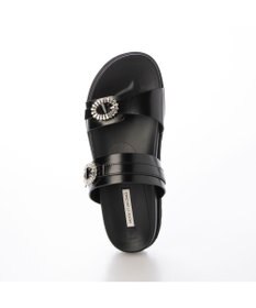 MODE ET JACOMO <MODE ET JACOMO>ビジューベルトフットベッドサンダル