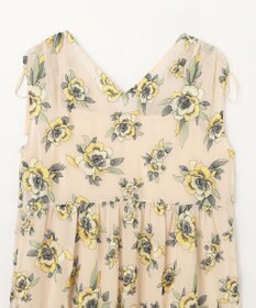 GRACE CONTINENTAL エスニックフラワー刺繍ワンピース