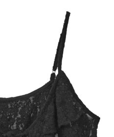 Green Parks レースフリルキャミビスチェ