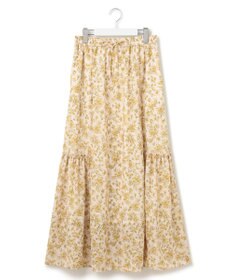 23区 【SLOW/一部店舗限定】ボタニカルプリント スカート