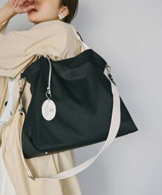 TOPKAPI 【TREASURE TOPKAPI】ストライプハンドル ナイロン 2way トートバッグ A4対応