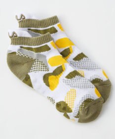 FILA GOLF／marie claire 【FILA GOLF】リゾート柄スニーカー丈ソックス