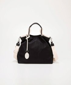 TOPKAPI 【TREASURE TOPKAPI】ストライプハンドル ナイロン 2way トートバッグ A4対応