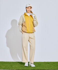 PW CIRCULUS 【撥水加工/ストレッチ】【WOMEN】カラーブロッキング ブルゾン ゴルフウェア レディース