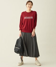 ANY 【新色追加/ウエストゴム】ウーリッシュプリーツスカート