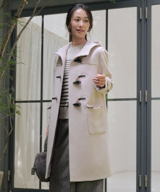 J.PRESS LADIES L Jackal ソフトメルトン ダッフル コート