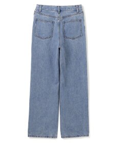 BEIGE， 【洗える・SPRiNG 3月号掲載】FICUS / デニムワイドストレートパンツ