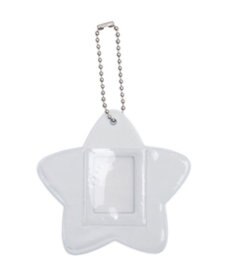 WEGO 【痛バ＆推し活グッズ】スターエンジェルIDフォトケースキーホルダー