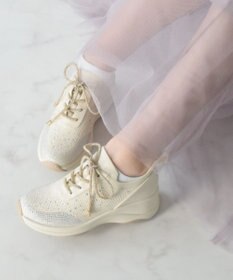 Bridget Birkin 【Bridget Birkin】ビジューシューレーススニーカー