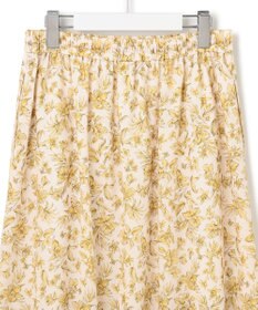 23区 【SLOW/一部店舗限定】ボタニカルプリント スカート