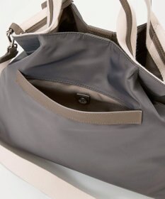 TOPKAPI 【TREASURE TOPKAPI】ストライプハンドル ナイロン 2way トートバッグ A4対応