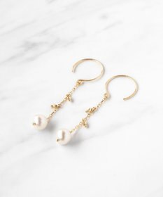 TOCCA 【WEB限定】SEEDS PEARL PIERCED EARRINGS K10イエローゴールド 淡水パールピアス