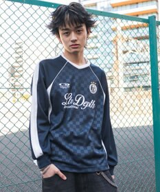 WEGO 【ユニセックス着用ITEM/MLサイズ展開】ラインスリーブゲームT（LS）